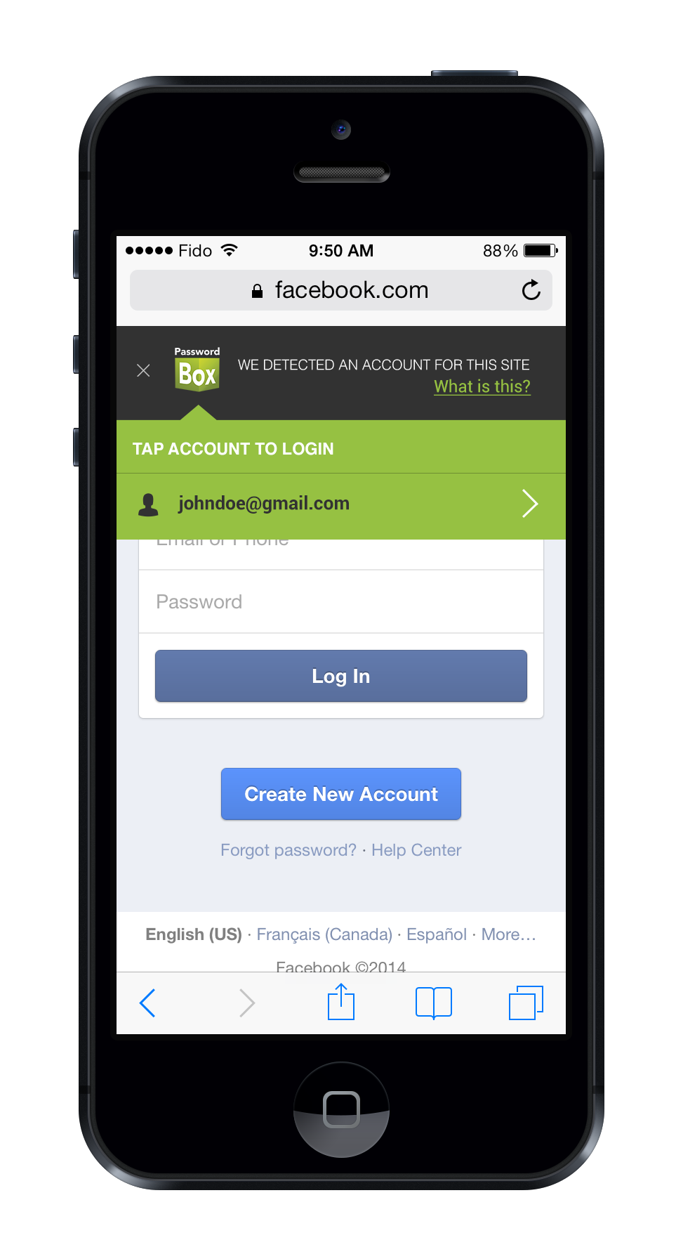 PasswordBox Launches 1 Tap Login To Solve Mobile App And Website Sign 